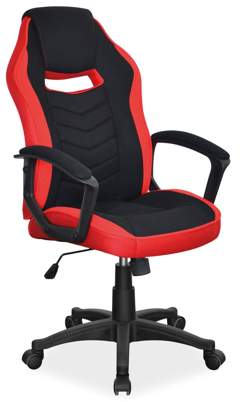 Gaming Stuhl mit Stoff Camira Rot