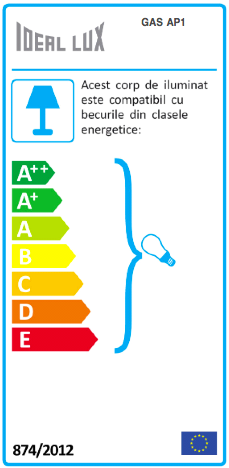 Wandleuchte Gas AP1 (4)