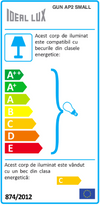 Wandleuchte Gun AP2 Small (4)