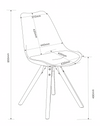 Esszimmerstuhl 2er Set Dima II Weiß (1)