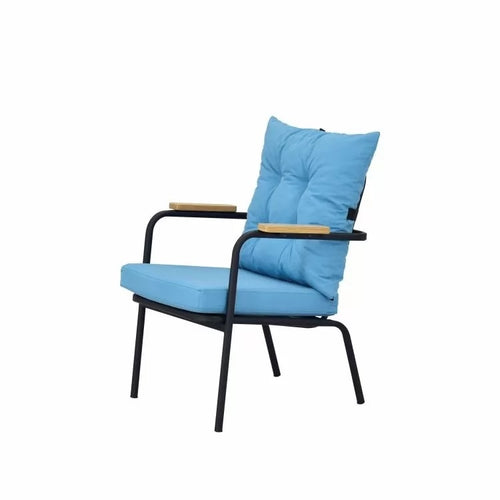 Lounge Set 4-Sitzer Beymen Blau (1)