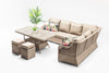 Lounge Set 8-Sitzer Cenova Creme (1)