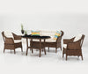 Lounge Set 4-Sitzer Luna 505 Braun (4)