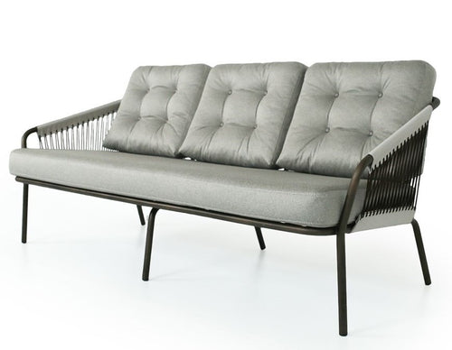 Lounge Set 5-Sitzer Robina Grau (1)