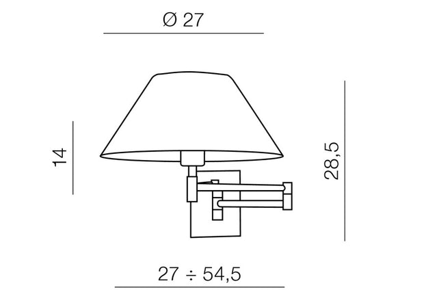 Wandleuchte Trapezio AZ1542 Weiß (3)