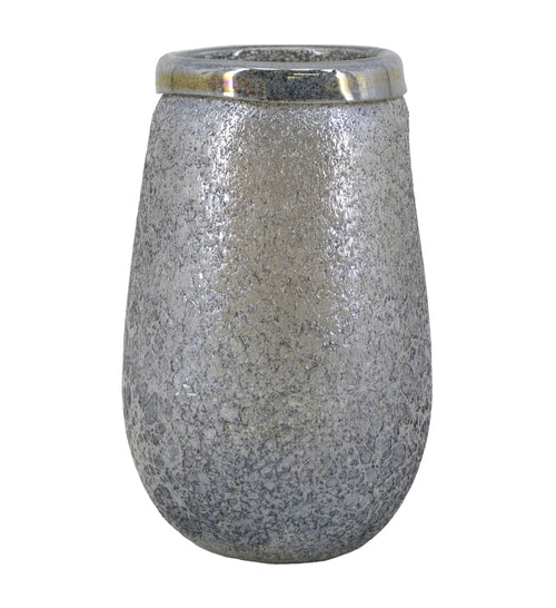 Vase Atlantis High Grau