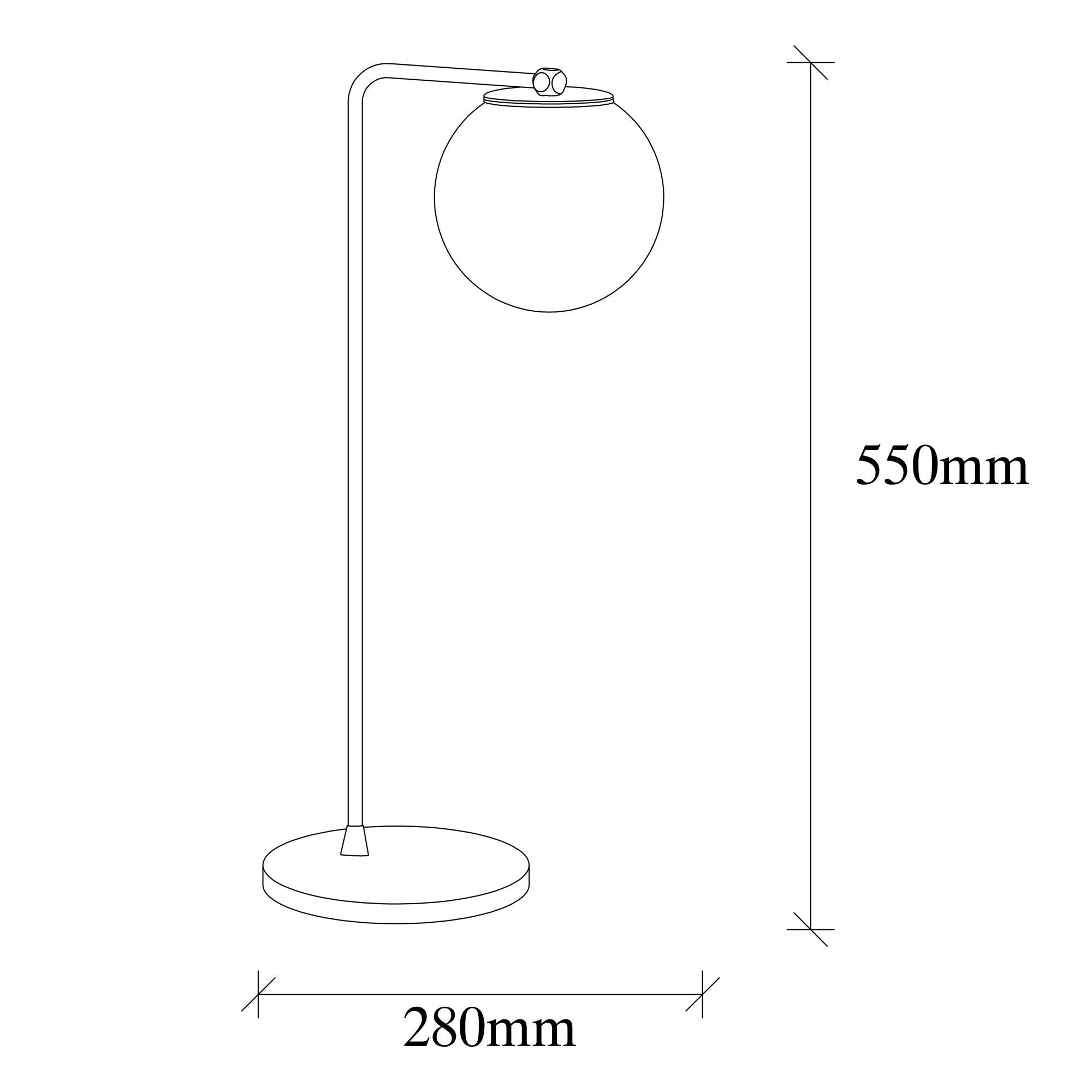 Tischlampe Daisy 146-ML Gold (4)