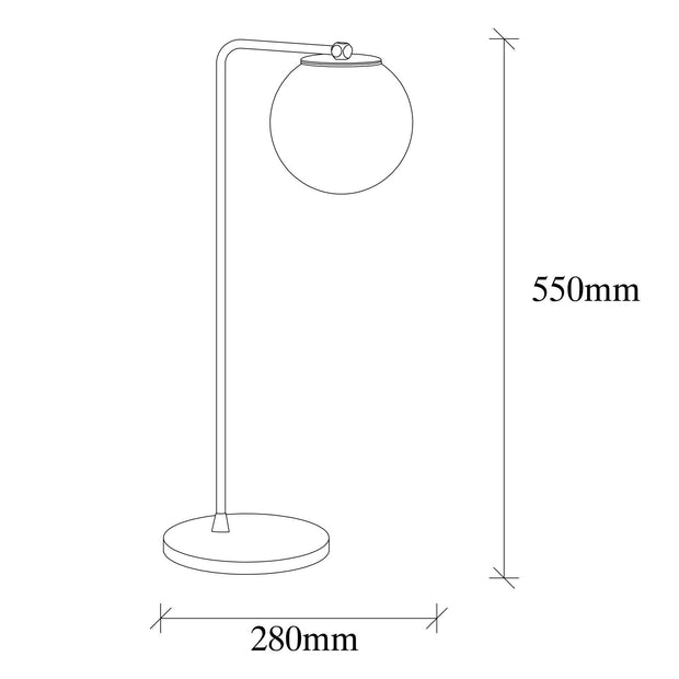 Tischlampe Daisy 146-ML Gold (4)