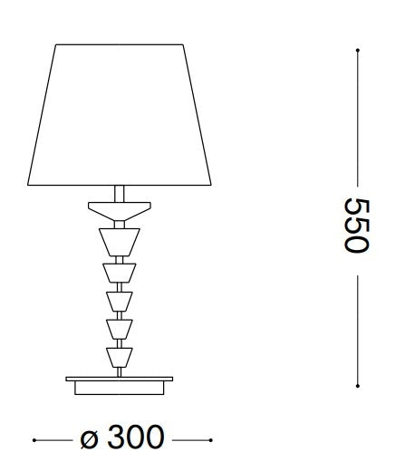 Tischlampe Pegaso TL1 Big Weiß (1)