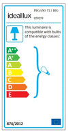 Tischlampe Pegaso TL1 Big Weiß (2)