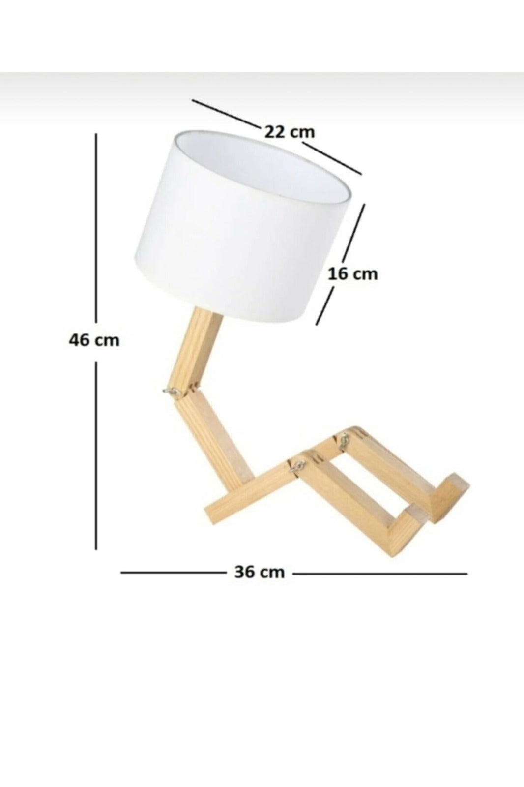 Tischlampe Wooden Natürlich (2)